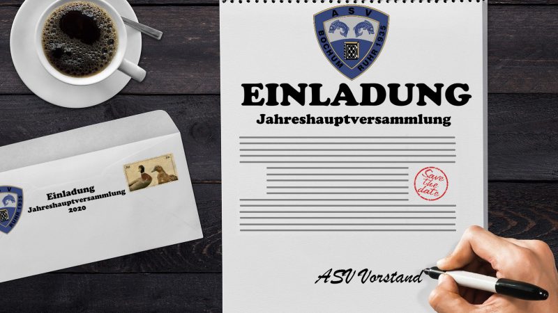 Einladung zur Jahreshauptversammlung 2026